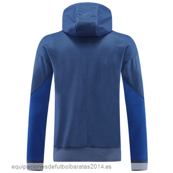 Nuevo Chaqueta Con Capucha Inter Milan 24/25 Azul Baratas